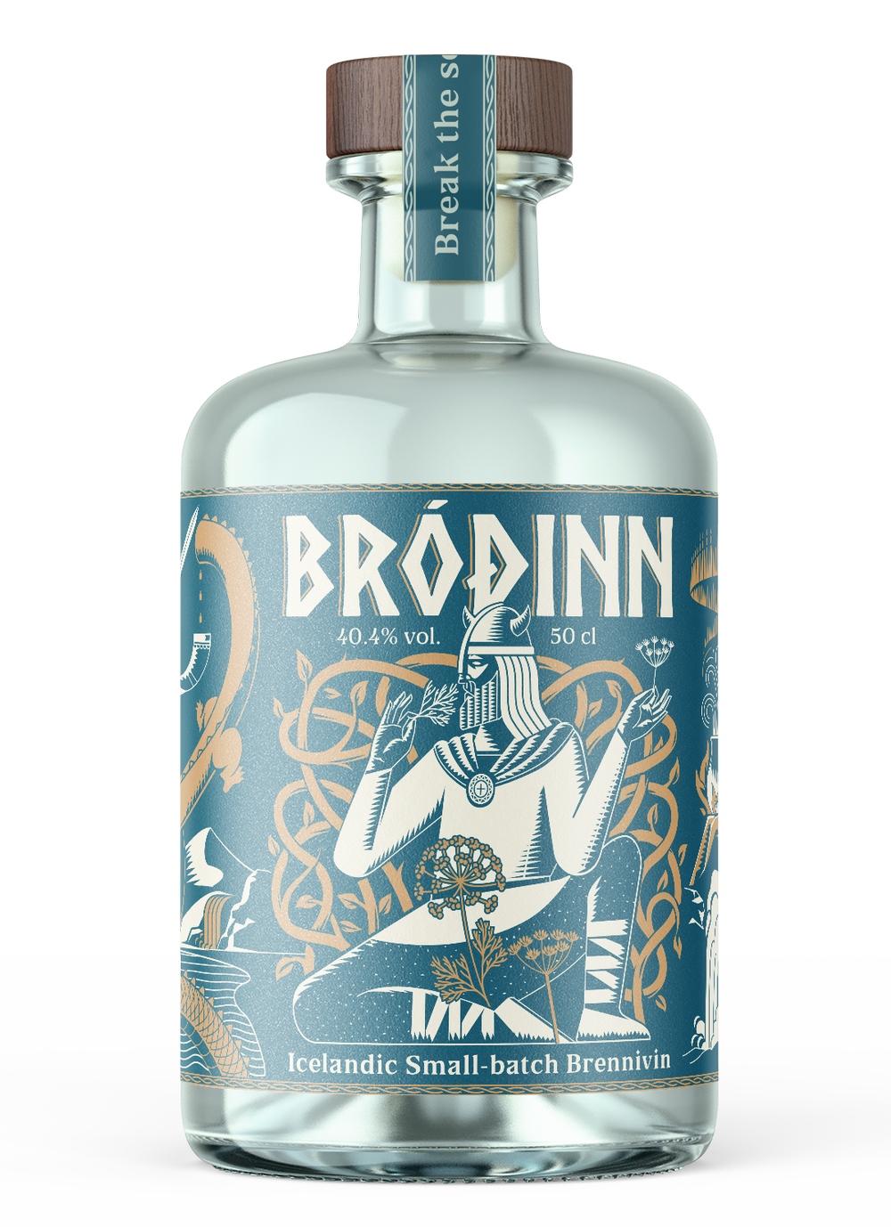 Bróðinn - Icelandic Small Batch Brennivín - 50cl - 40,4%