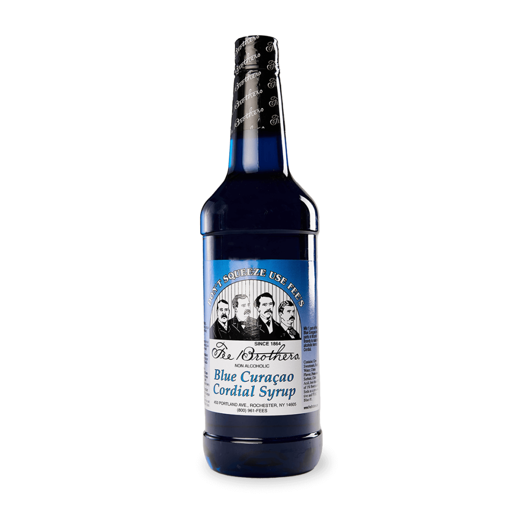 Fee Brothers Blue Curacao 984ml - Óafengt