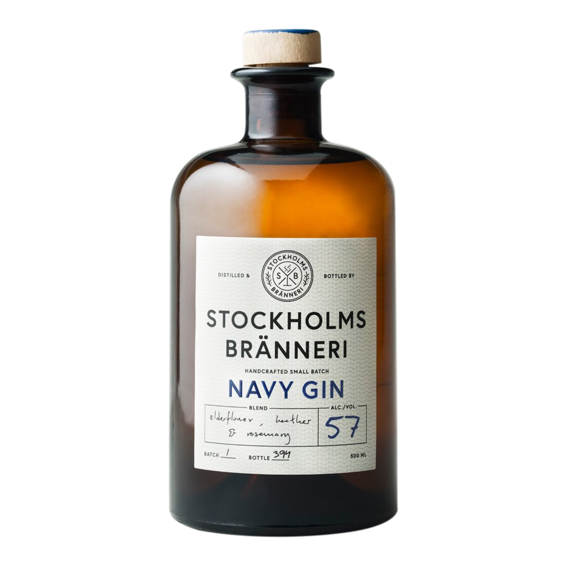 Stockholms Branneri navy Gin 57% 500ml