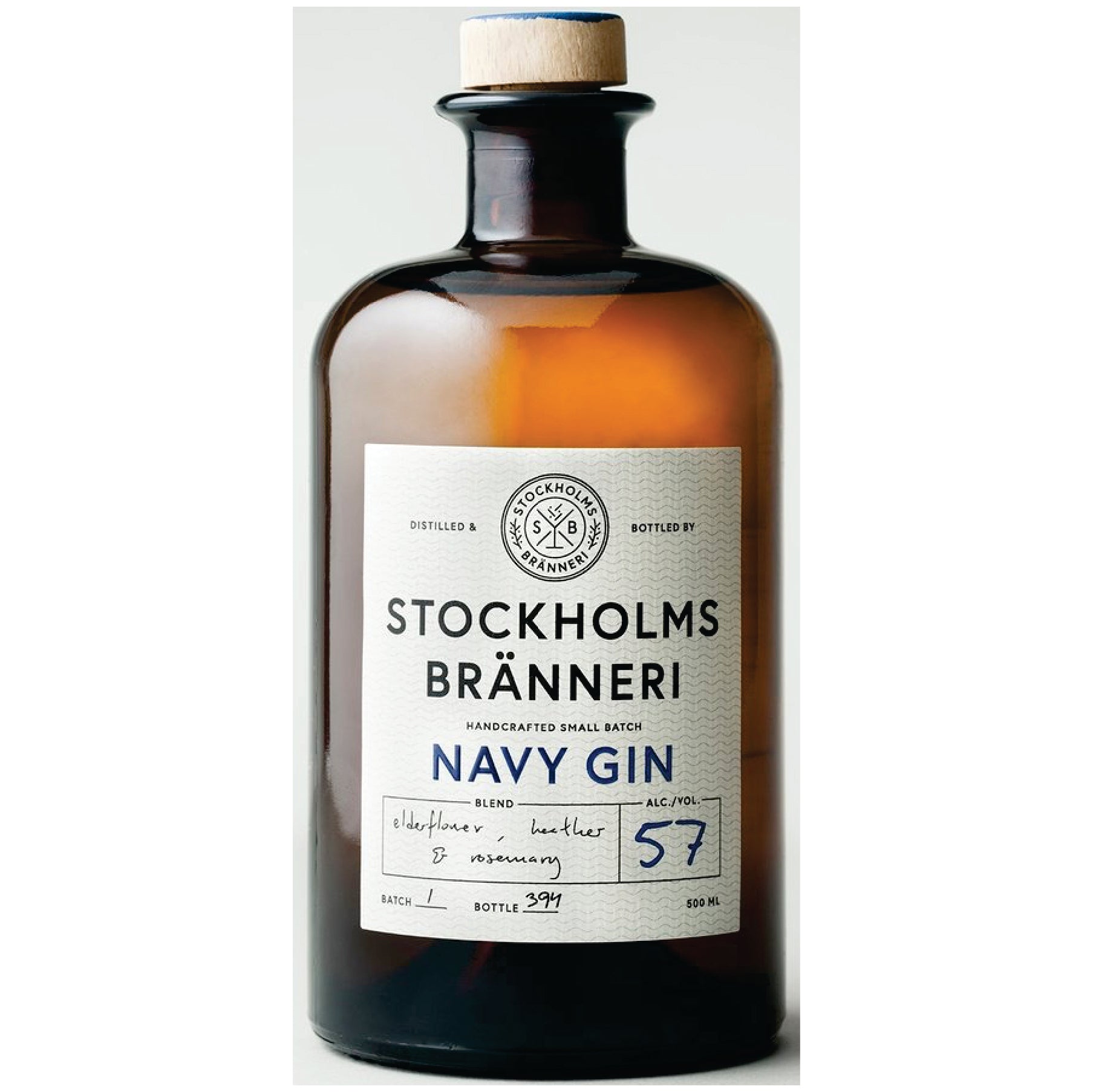 Stockholms Branneri navy Gin 57% 500ml